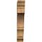 Ekena Millwork Balboa Traditional Rough Sawn Bracket, Western Red Cedar, 4"W x 24"D x 24"H BKT04X24X24BOA01RWR - alternate 4